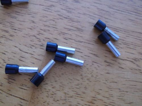 *NEW* ECLIPSE FERRULES * 701-038 * BLACK * 10G * LOT OF 150