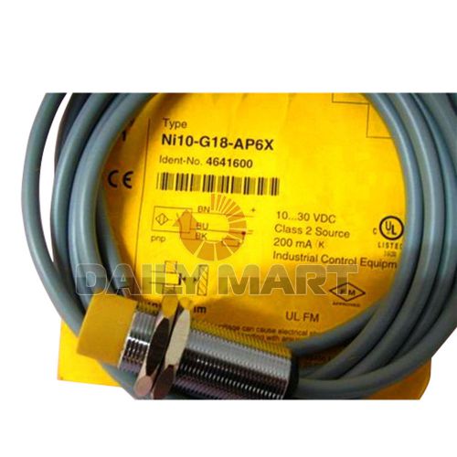 TURCK NI10-G18-AP6X INDUCTIVE PROXIMITY BARREL SENSOR PLC NEW