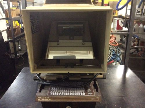 Micro film reader, Northwest microfilm, Inc NMi 75