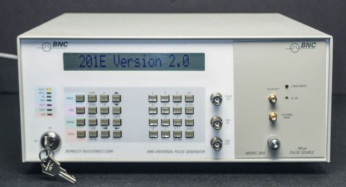 BERKELEY NUCLEONICS BNC 6040 PULSE GENERATOR WITH 201E Output Plug-in