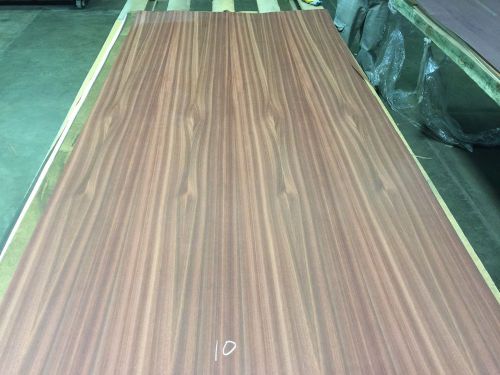 Wood Veneer Bloodwood 44x90 1pc total Wood Backed  &#034;EXOTIC&#034; TNA 10