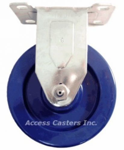 4dlsssr 4&#034; x 1-1/4&#034; rigid caster stainless steel solid poly wheel, 300 lbs cap for sale