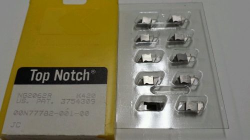 Kennametal Top Notch NG2062R K420 Carbide Inserts (1 package of 10) NEW