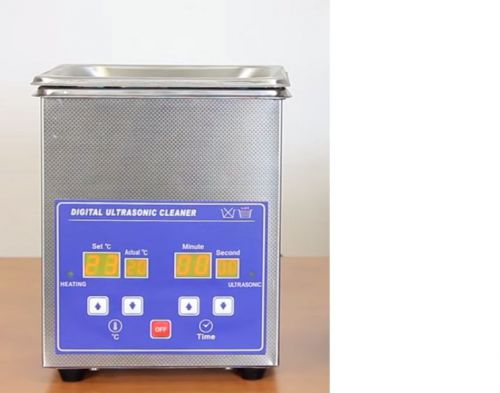 Stainless steel 1.2l liter industry heated ultrasonic cleaner heater  w.timer for sale