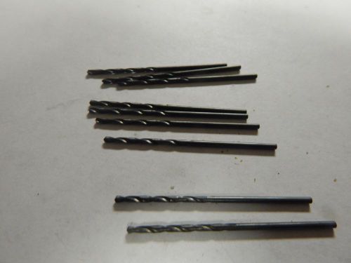 &#034;NATIONAL&#034; Twist Drill Bits # 50 lot of 9pcs