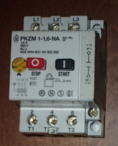 MOELLER PKZM 1-6 MANUAL STARTER