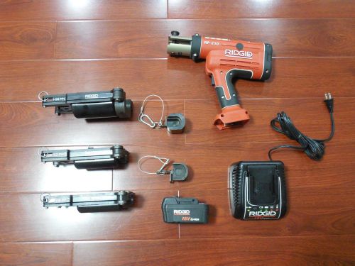 Ridgid RP 210 PressFrame Pro Pressing Crimping Tool With 3 PressFrames