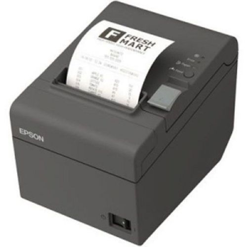 Epson TM-T20II -  T20II, MPOS FRIENDLY, Ethernet/ USB, Dark gray, with PWR