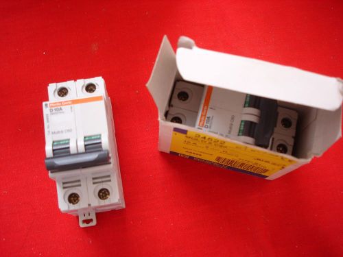 SQUARE D MG24522 - 2 pole, 10 amps Circuit breaker C60N supplementary protector