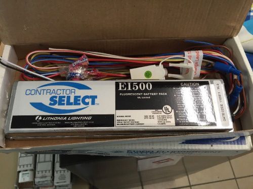 LITHONIA EI500 M12 Linear Fluorescent Battery Pk,500 Lumens New