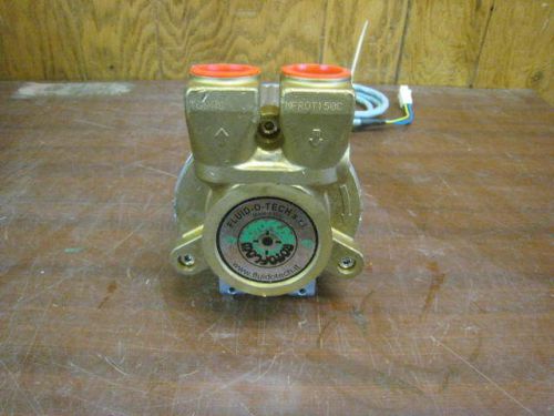 Fluid-o-Tech TMFR Series TMFR2 32-35-02 Rotary Vane Pump Motor Unit Used