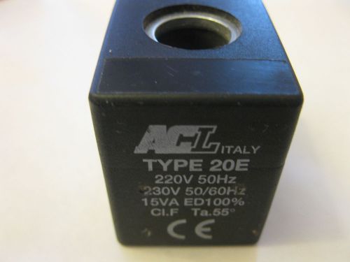 ACL COIL 230V-50/60HZ 15VA  SOLENOID VALVE COIL  COFFEE ESPRESSO MACHINE D=13MM