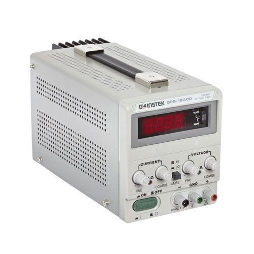 Instek gps1830d dc power supply, 18v/3a for sale