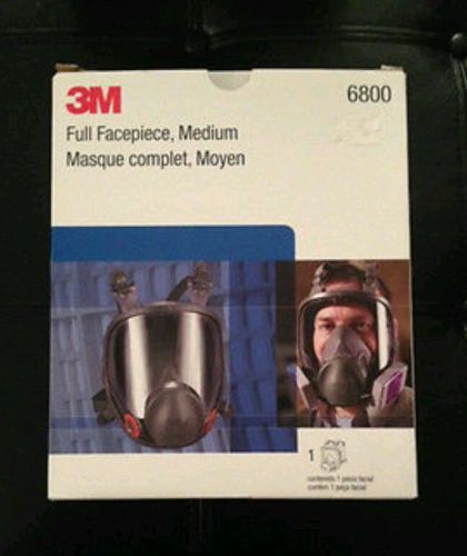 3M RESPIRATOR FULL FACEPIECE MASK 6800, MEDIUM