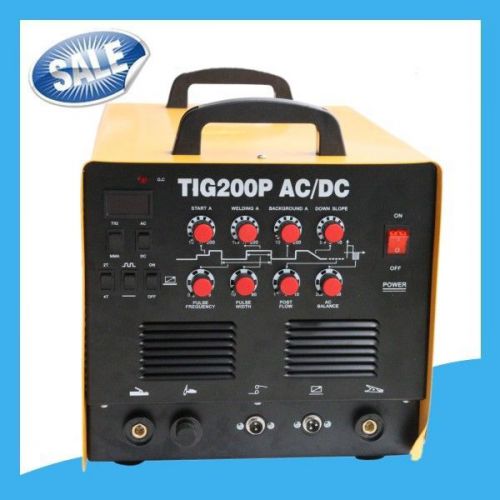 DC AC Inverter Welder Tig MMA Pulse ARC Stick Welding Aluminum Machine TIG-200P