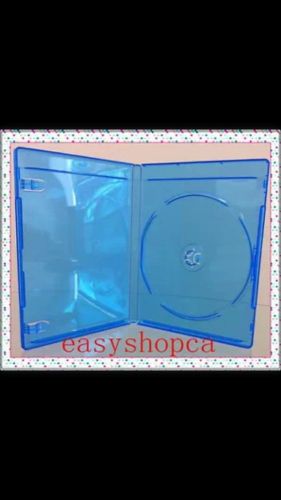 100 Single Standard 12mm Blu-Ray Case with Silver Logo Case