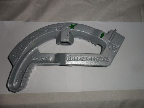 GREENLEE SITE-RITE II HAND BENDER MALLEABLE IRON 8842 3/4&#034;RIGID 1&#034;EMT