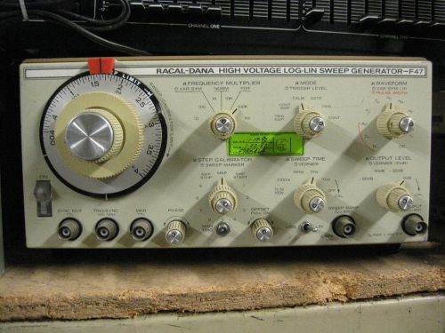 Interstate Racal-Dana High Voltage Log-Lin Sweep Generator F47