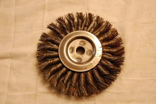 Osborne 6&#034;  Knot Wire Brush 5/8&#034; USA 9,000 RPM&#039;s