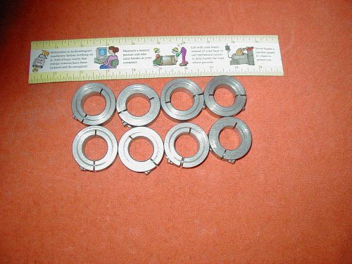 Eight 7/8&#034; Dia Shaft Collar Clamps