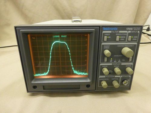 TEKTRONIX 1705 SNG KU BAND SATELLITE SPECTRUM MONITOR DOWNLINK