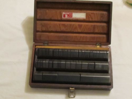 Starrett Webber Gage Block Set