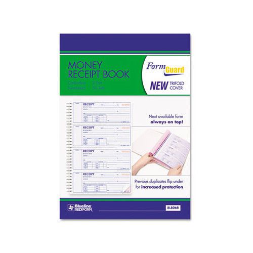 Money Receipt Book, 2-3/4 x 7, Carbonless Triplicate