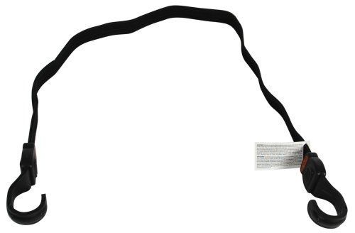 Highland (9431900) Black/Orange 50&#034; Super Fat Strap Bungee Cord