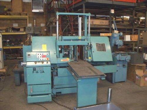 #9368: W.F. Wells Bandsaw- Fabrication Equipment F-16-2A Used