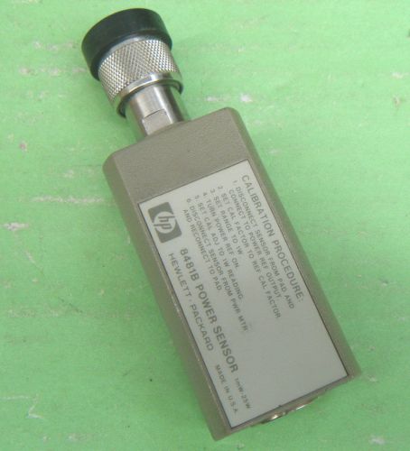 Agilent 8481B 10 MHz to 18 GHz, -5 dBm to +44 dBm Power Sensor