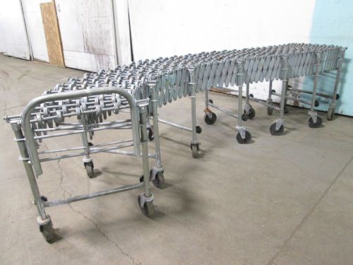 &#034;NESTAFLEX 175&#034; H.D. COMMERCIAL FLEXIBLE/PORTABLE/EXPANDABLE  ROLLING CONVEYOR