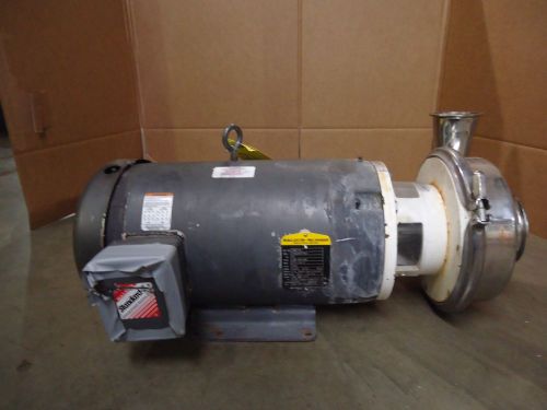 BALDOR/JENSEN MOTOR &amp; PUMP JF438MDG21T-S/CM3713T, 4&#034; INLET, 3&#034; OUTLET, 15HP