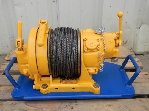 IR INGERSOLL RAND BU7A 1000 Lb AIR TUGGER OILFIELD WINCH