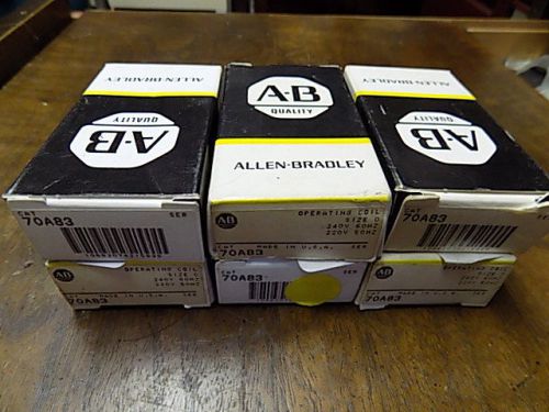 NEW IN BOX Allen Bradley AB 70A83 OPERATING COIL 240V / 60 HZ 220V 50 HZ