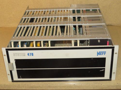 NEFF SYSTEM 470 DATA ACQUISITION UNIT W/ MODULES (A)