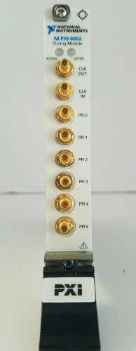 National Instruments NI PXI-6653 Timing and Multichassis Synchronization Module