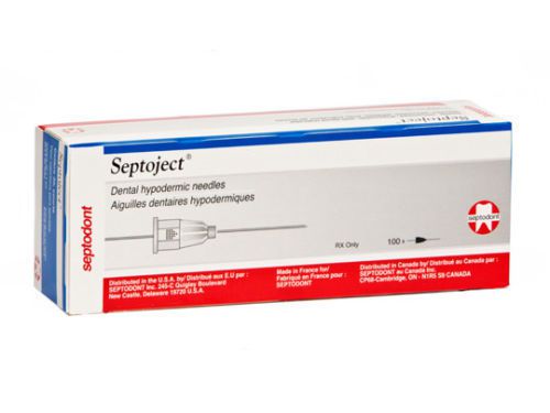 SEPTODONT SEPTOJECT DENTAL NEEDLES 27g