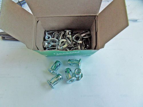 25 NEW Au-ve-co Blind Jack Nuts Zinc  #10-24  0.15-.187 US Made - Free Shipping