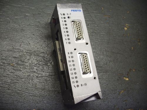 FESTO VIGE-03-FB16-SUBD-S VIGE-03-FB-16-SUBD-S PERIPHERAL INPUT MODULE 192549