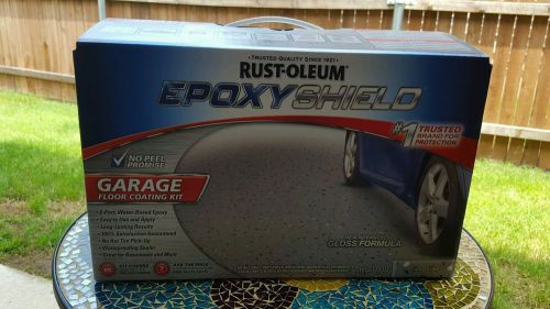 Rustoleum  epoxy shield gray garage floor paint for sale