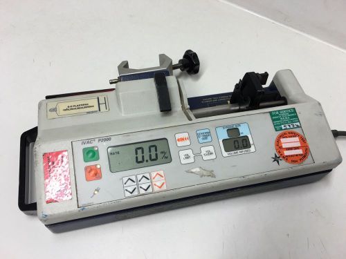 Alaris IVAC P2000 Syringe Driver Infusion Pump - Lot 2 of 3