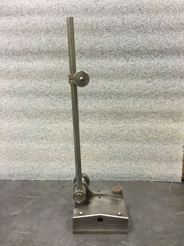 Indicator Precision Stand - V Groove - Rod with Holder + Fine Adjustment Base