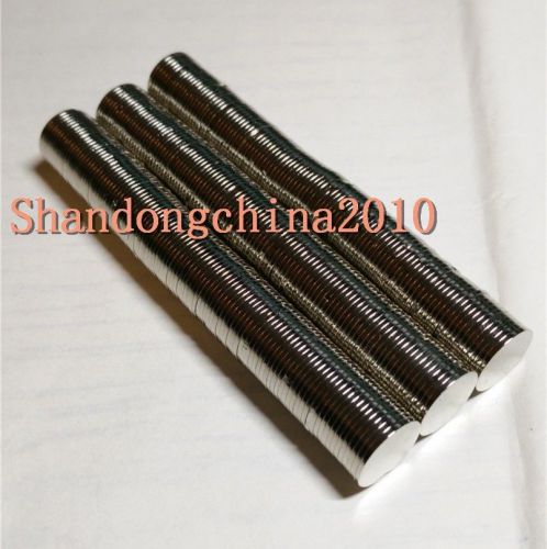 50PCS Strong Neodymium disc magnet 12mm dia x 1 N35 fridge models