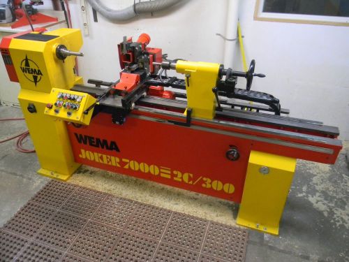 Wema joker 7000 hydraulic auto copy turning spindle wood lathe duplicator for sale