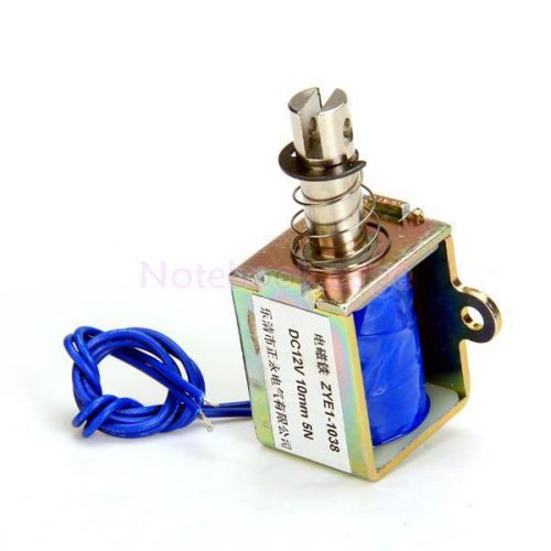 DC 12V Pull Type Open Frame Solenoid Actuator Electromagnet (ZYE1-1038)