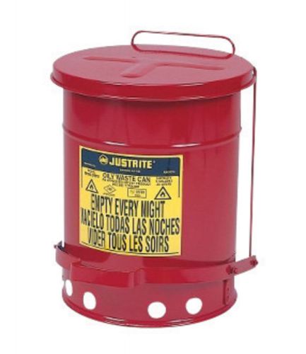 Justrite Oily Waste Can 6 Gallon