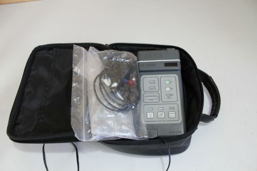 Echocheck Hand-held ILO OAE Screener Otodynamics with probe and power adapter