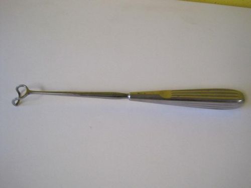 V MUELLER RH4421 BARNHILL ADENOID CURETTE SIZE 1 8.5&#034; LONG 13MM XOCZ USED SS