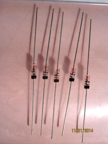 Lot of 5 ATT AA143 Germanium diodes 60ma 30v ATT143