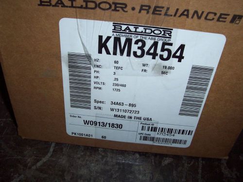 BALDOR MOTOR KM3454